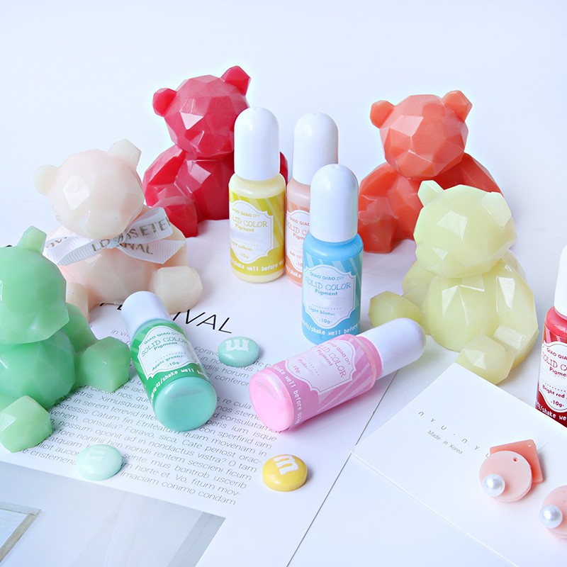 Resin Art Glue - エポキシ樹脂用の18色の鮮やかな液体顔料、高濃度固形染料の卸売。 DIYアートやジュエリー作りに最適です。