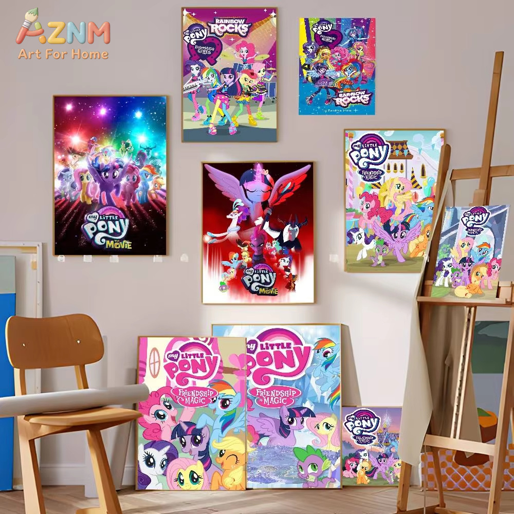1枚 マイカートゥーン P-ポニー L-リトル 高品質プリン - Resin Art Aesthetic のレビューと価格