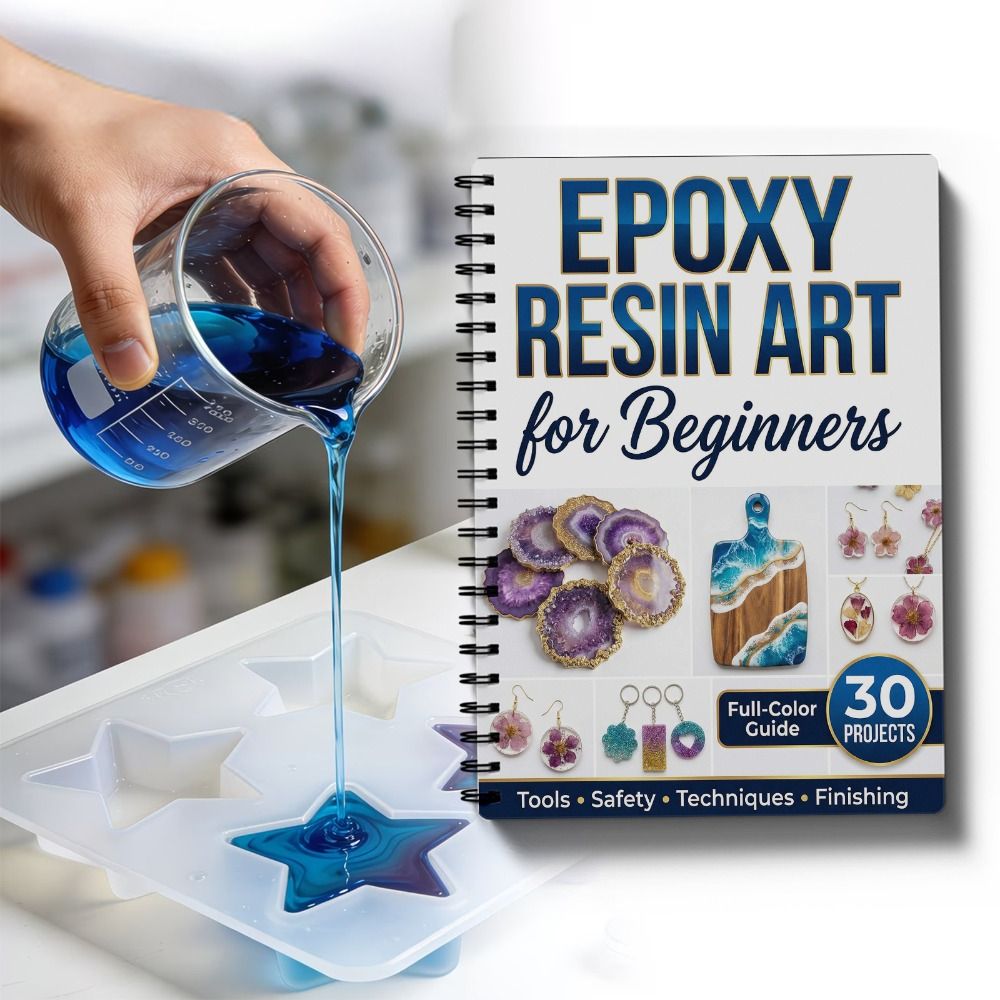 ステップバイステップ エポキシ樹脂アートハンドブック 30の - Resin Art Tutorial のレビューと価格