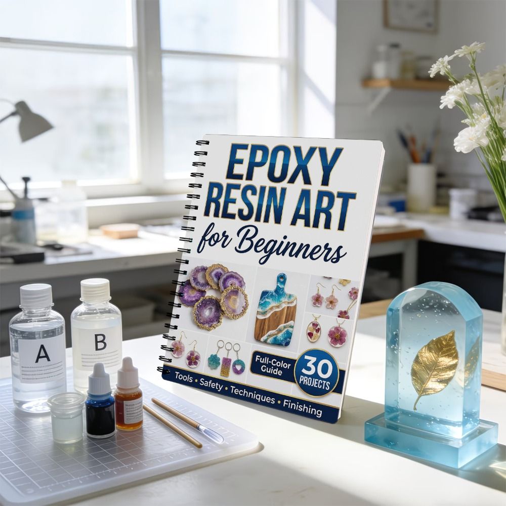 ステップバイステップ エポキシ樹脂アートハンドブック 30の - Resin Art Tutorial のレビューと価格