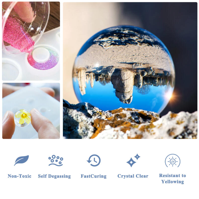 200g/250g/500g UVレジン ハードグルー DI - Resin Art Glue のレビューと価格