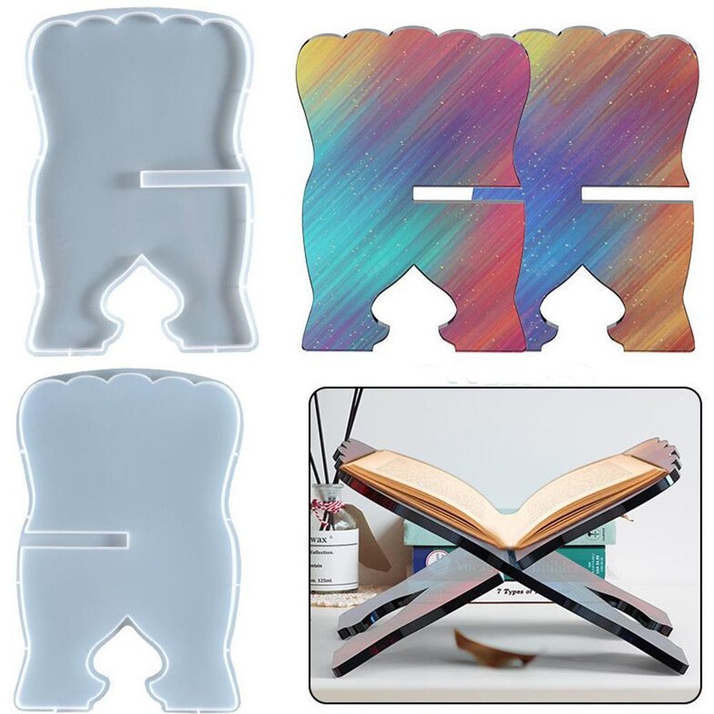デスクトップ中空読書本棚飾りエポキシ樹脂鋳型 DIY デスク - Resin Art Made Simple Book のレビューと価格