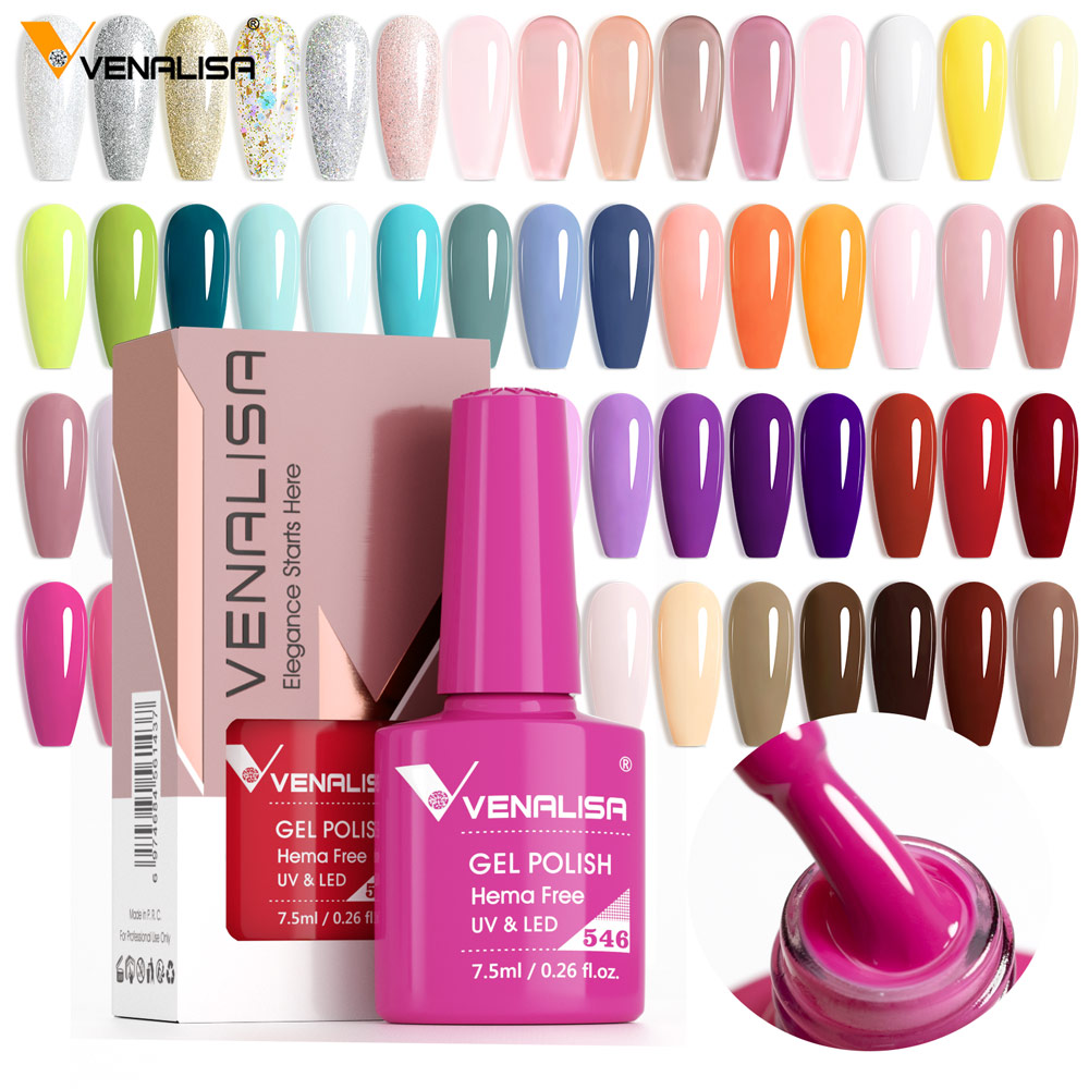 VENALISA VIP5 高級ジェルポリッシュ 7.5ml - Uv Lamp Nail Resin のレビューと価格