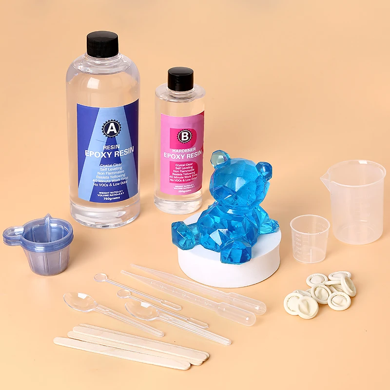エポキシ樹脂キット クリスタルクリア 簡単混合 AB樹脂 ス - Resin Mixing Cup のレビューと価格