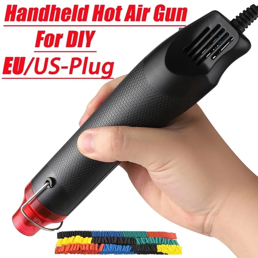 ミニハンドヘルド熱風ヒートガン EU/USプラグ ポータブル - Resin Art Heat Gun のレビューと価格