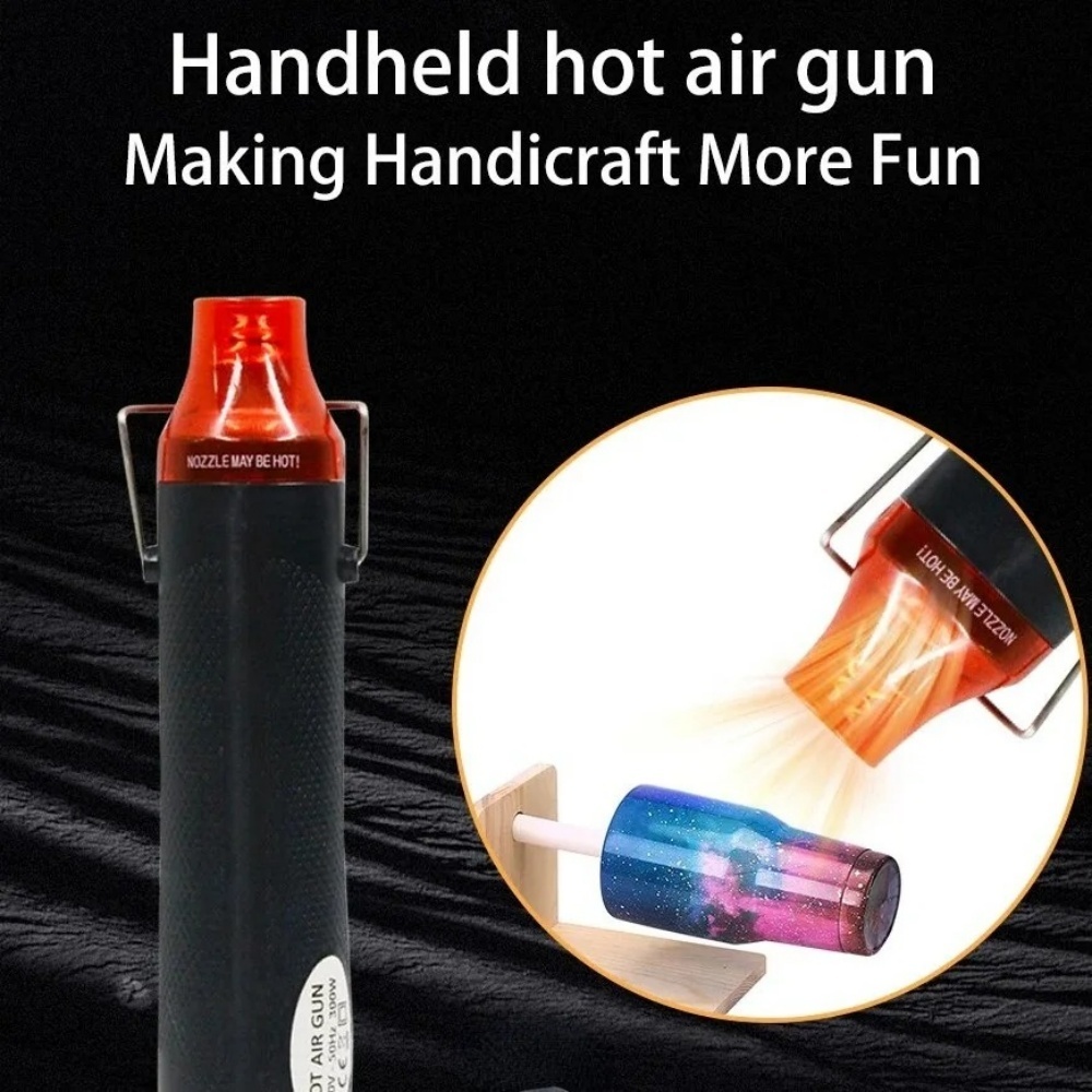 ミニハンドヘルド熱風ヒートガン EU/USプラグ ポータブル - Resin Art Heat Gun のレビューと価格