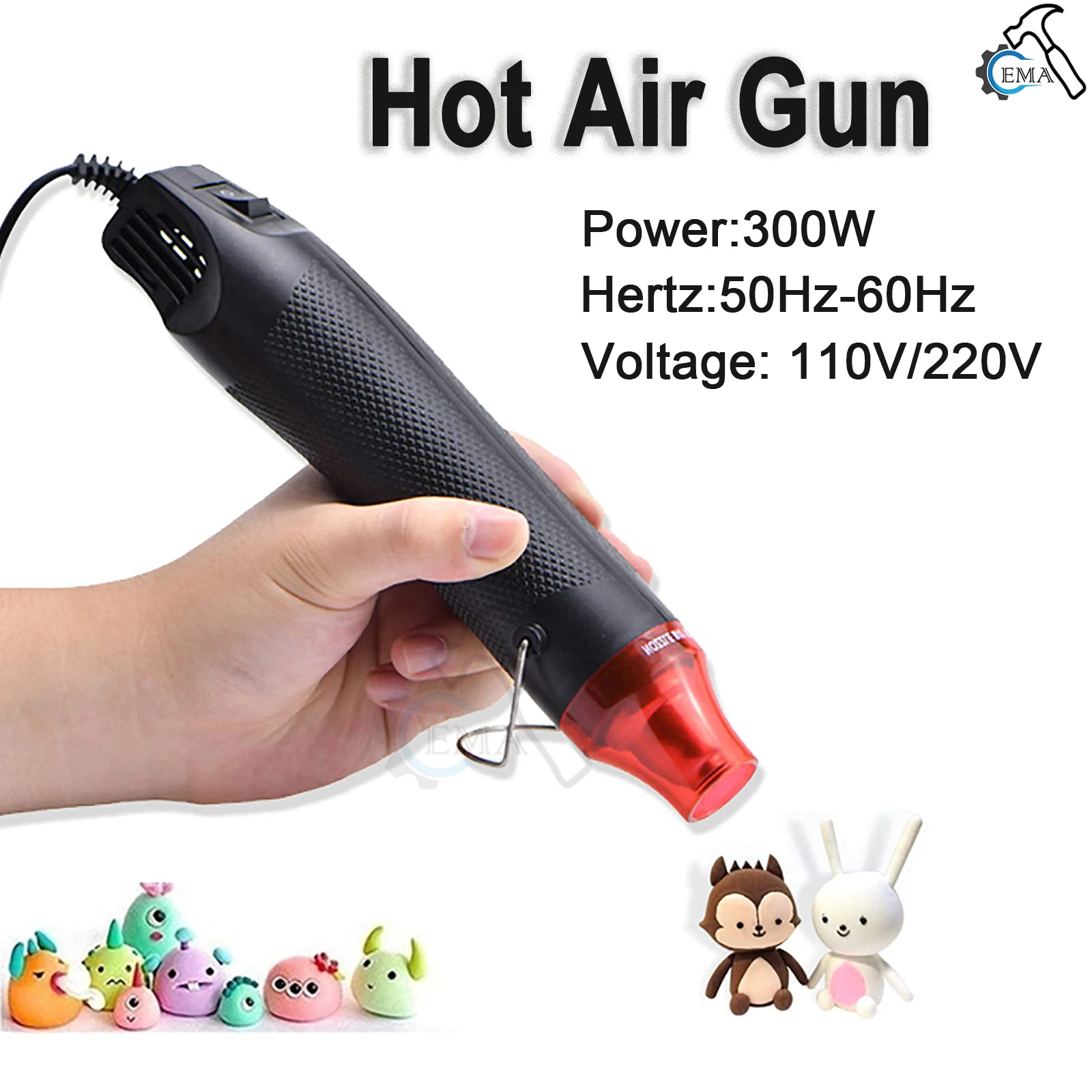 USおよびEU標準熱風銃、110v、220v、携帯電話修理ツ - Resin Art Heat Gun のレビューと価格