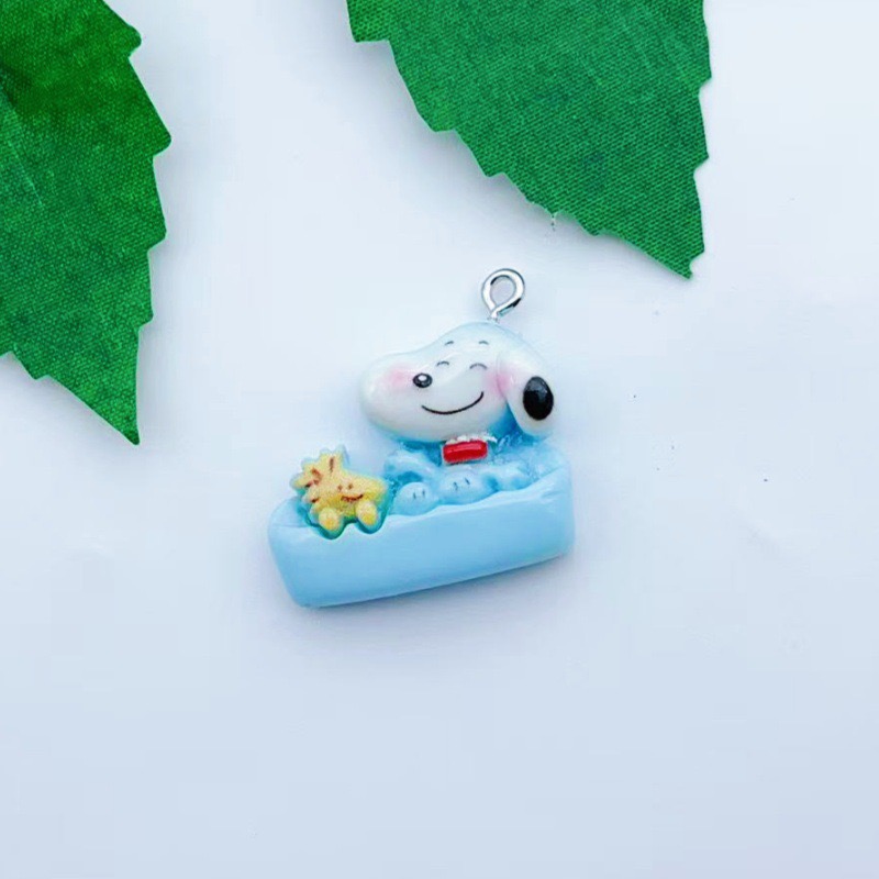 12個入り樹脂製漫画犬ペンダント、DIYジュエリー製作イヤリ - Resin Art Hanging のレビューと価格