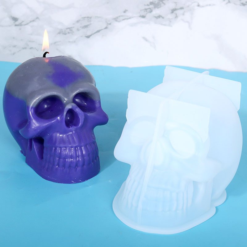 樹脂スカルキャンドルデコレーション用シリコンモールド。 Am - Resin Art Heat Gun のレビューと価格
