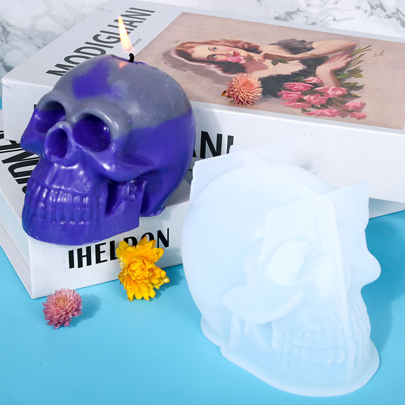 樹脂スカルキャンドルデコレーション用シリコンモールド。 Am - Resin Art Heat Gun のレビューと価格