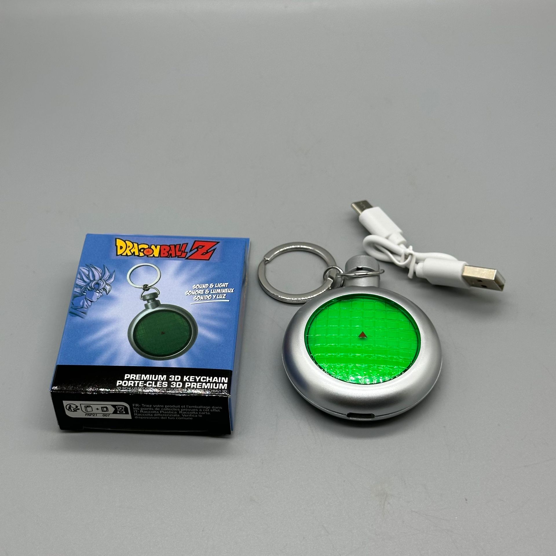漫画ドラゴンボールレーダーキーホルダー USB 充電式サウン - Resin Art Hanging のレビューと価格