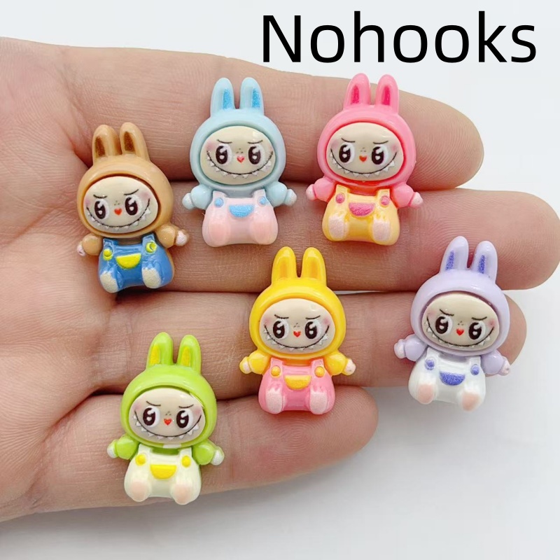 10 個かわいいウサギイチゴハウス樹脂チャーム素敵な漫画の動 - Resin Art Hanging のレビューと価格