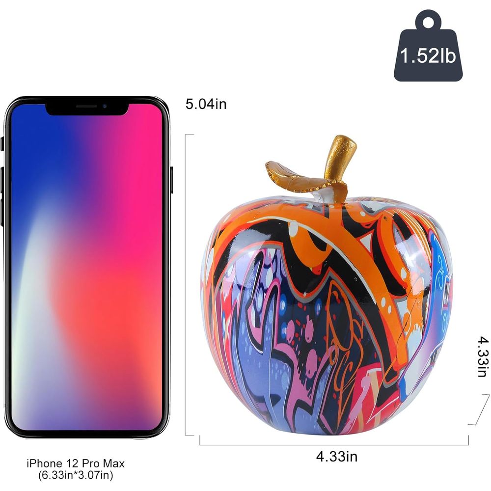 彫像抽象グラフィティアート置物家の装飾樹脂製置物家の装飾キッ - Resin Art Table のレビューと価格