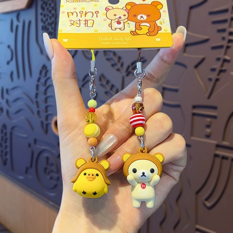 かわいいリラックマ コリラックマ キーホルダー ちょう結びビ - Resin Art Hanging のレビューと価格