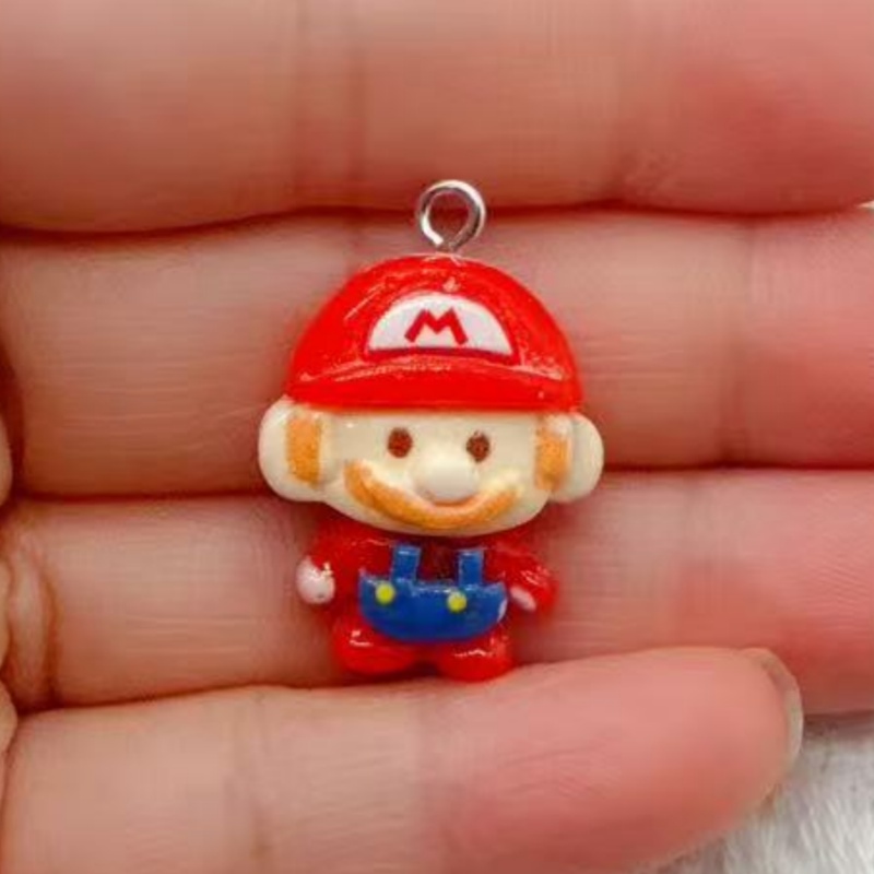10個入り樹脂製漫画ペンダント、DIYジュエリー製作イヤリン - Resin Art Hanging のレビューと価格