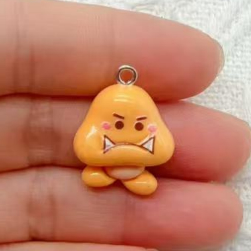 10個入り樹脂製漫画ペンダント、DIYジュエリー製作イヤリン - Resin Art Hanging のレビューと価格