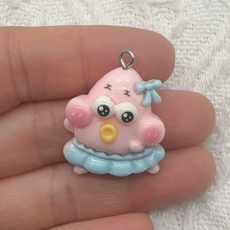 10個入り漫画風樹脂ペンダント、DIYジュエリー製作イヤリン - Resin Art Hanging のレビューと価格