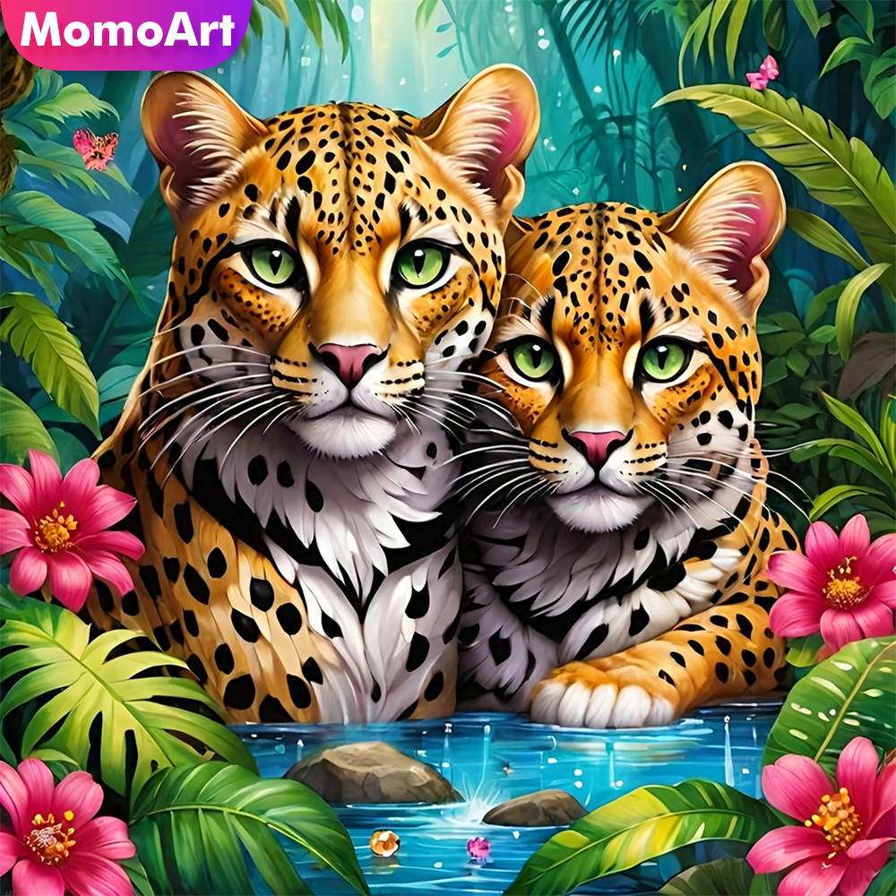 Momoart Animaml ダイヤモンドアート絵画タイガ - Resin Art Equipment のレビューと価格