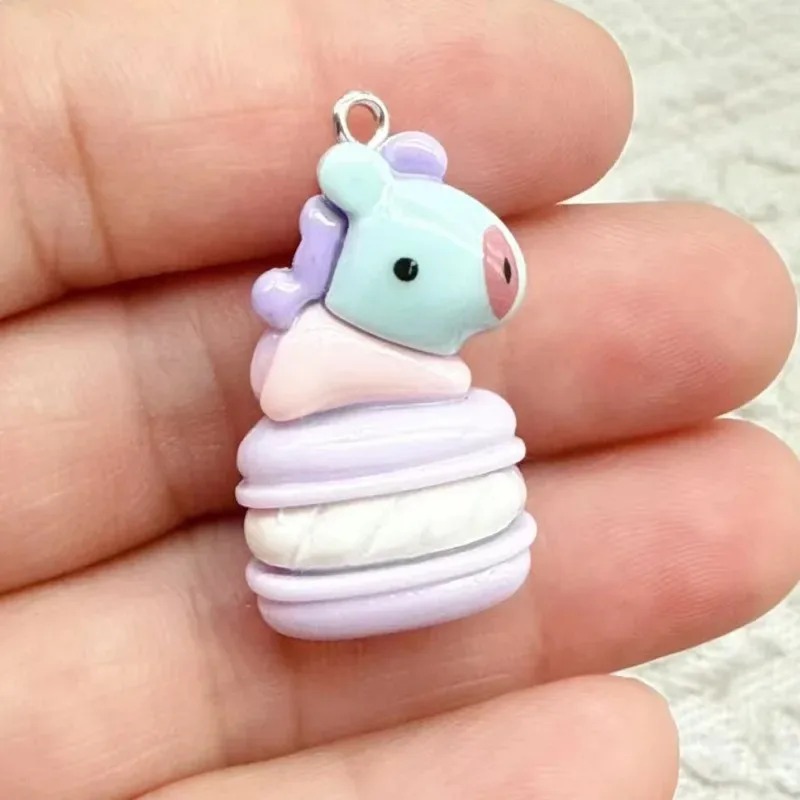 10個入りミックスカートゥーンレジンチャーム、小さな装飾ペン - Resin Art Things のレビューと価格