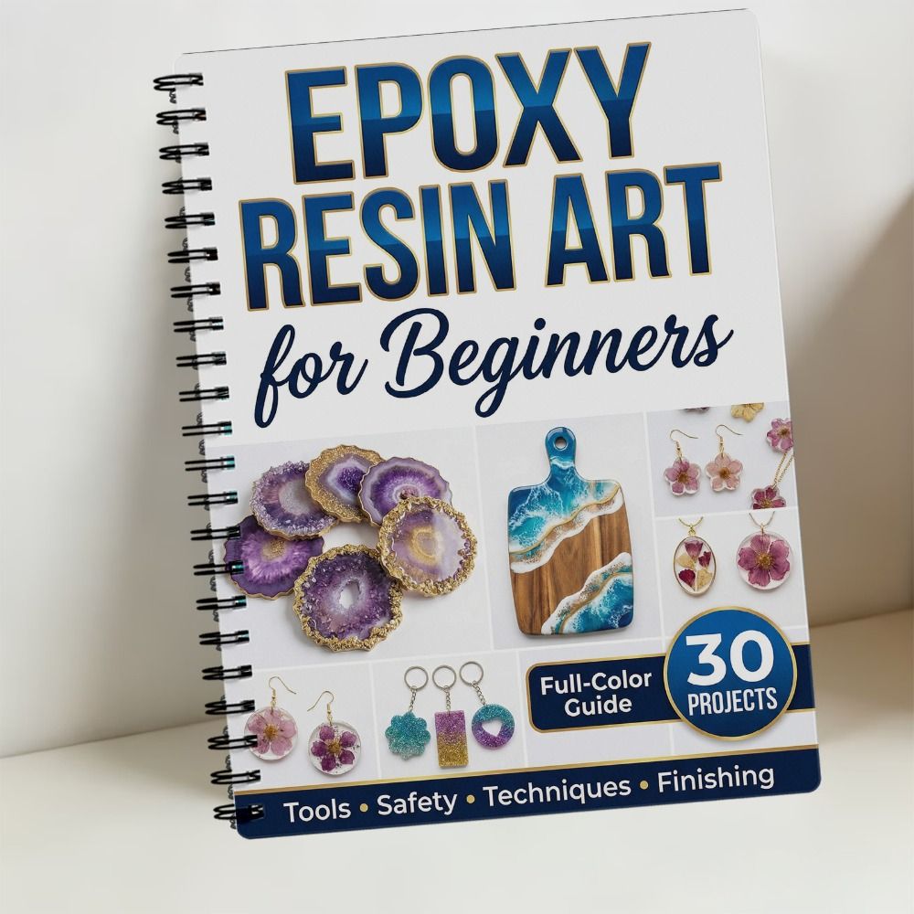 ステップバイステップ エポキシ樹脂アートハンドブック イラス - Resin Art Tutorial のレビューと価格
