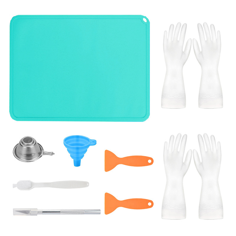 樹脂製の3Dプリンターアクセサリ,折りたたみ式ボウル,シリコ - Resin Art Machine のレビューと価格